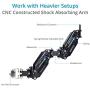 FLYCAM Vista-II Stabilizing Arm & Vest for Handheld Camera Video Steadycam Stabilizer Upto 15kg/33lbs | Professional Stabilization Body Mount System for DSLR Camera Stabilization (VSTA-II-AV)