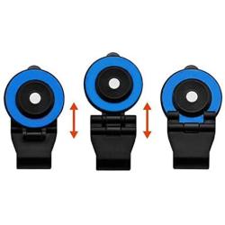 Sylvialuca Mobile Phone Joystick 180°Flip Mini Touch Screen Joystick Universal Clip On Clamp for Phone Tablet Arcade Game Joystick