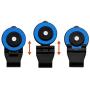 Sylvialuca Mobile Phone Joystick 180°Flip Mini Touch Screen Joystick Universal Clip On Clamp for Phone Tablet Arcade Game Joystick