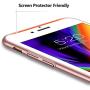 TORRAS Slim Fit iPhone SE 2020 Case/iPhone 7 Case/iPhone 8 Case, Full Protective Anti-Scratch Phone Case Compatible with iPhone SE Case (2nd)/iPhone 7/8, Rose Gold