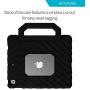 GumDrop FoamTech Case Designed for The New Apple iPad 10.2 7th Gen (2019) Tablet Commercial, Business and Office Essentials- Black, Rugged, Shock Absorbing, Extreme Drop Protection