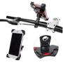 NwleiZ Bike Phone Mount Anti Shake and Stable Cradle Clamp with 360° Rotation Bicycle Phone Mount/Bike Accessories/Bike Phone Holder for iPhone Android GPS Other Devices Between 3.5 to 6.5 inches