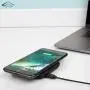 Qi Certified Wireless Charging Pad - Metal Stand - Attractive Design - 5W/7.5W/10W Power - for iPhone 11 Pro Max, Samsung Galaxy S11, Other Wireless Charging Enabled Devices - Effortless Charging