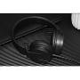 KOIUJ Gaming Headset Head-Mounted Bluetooth Headphones Music Wired with Folding Earmuffs for PC Mobile Phone Computer Music Game (Color : Black)