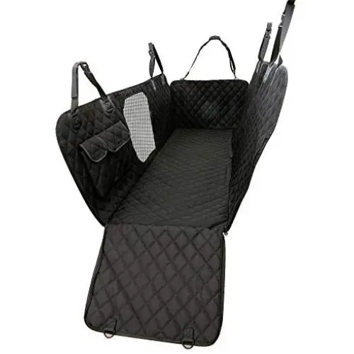 rabbitgoo Dog Back Seat Cover Protector with Side Flaps Waterproof Scratchproof Nonslip Windowed Hammock for Dogs Backseat Protection Against Dirt and Pet Fur Durable Pets Seat Covers for Cars SUVs rabbitgoo Dog Back Seat Cover Protector with Side Flaps Waterproof Scratchproof Nonslip Windowed Hammock for Dogs Backseat Protection Against Dirt and Pet Fur Durable Pets Seat Covers for Cars SUVs