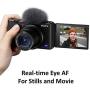 Sony ZV-1 Camera for Content Creators, vlogging and YouTube with flip screen and microphone