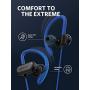 Wireless Bluetooth Headphones, Soundcore Spirit X Sports Earphones by Anker, Bluetooth 5.0, 12-Hour Battery, IPX7 Wireless Earbuds, Noise Isolation, SweatGuard Technology for Workout