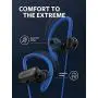 Wireless Bluetooth Headphones, Soundcore Spirit X Sports Earphones by Anker, Bluetooth 5.0, 12-Hour Battery, IPX7 Wireless Earbuds, Noise Isolation, SweatGuard Technology for Workout