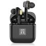 KLOKOL True Wireless Earbuds Bluetooth 5.0 Headphones 20H Playtime IPX8 Waterproof in-Ear Earphones Noise Cancelling for Sports Running with Microphone Compatible with iPhone Android (Black)