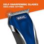 Wahl Pro-Grip Pet Grooming Clipper Kit - Low Noise Clipper for Small to Large Dogs – Electic Dog Shaver for Eyes, Ears, & Paws - Model 9164,Blue/Silver