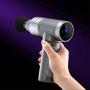 Muscle Massage Gun Handheld Percussion Massagers Back Leg Body Massage Deep Tissue Massager Gray