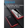 Wireless Portable Charger Power Bank 25000mAh - High Capacity with LCD Digital Display,3 USB Output & Dual Input External Battery Pack Compatible Smart Phones,Android Phones,Tablet and Other Devices