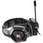Soulion Tracer 30 PC Gaming Headset, Virtual 7.1 Stereo Surround Sound Headphones with Noise Cancelling Microphone, RGB Lights, USB Plug for Laptops Computers
