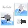 Mobile Phone Clamp Stand Mount Holder for Playstation 4 for PS4 Game Controller Stand Clip Bracket with USB Cable Black