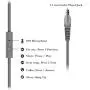 Elecder i39 Headphones with Microphone Foldable Lightweight Adjustable On Ear Headsets with 3.5mm Jack for iPad Cellphones Computer MP3/4 Kindle Airplane School (Mint/Gray)