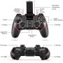 PTTPRY Wireless Bluetooth Android Game Controller Mobile Gaming Controller Gamepad Joystick Compatible for iOS/Android Phone/PC Windows/Smart TV/TV Box/ PS3（Does not Support iOS 13.4）
