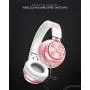 SLUB Bluetooth 5.0 Headphones Over Ear Wireless/Wired/TF with Mic 24H Play Time Hi-Fi Deep Bass HD Stereo Sports Active Noise Cancelling Foldable Game Headset for Cell Phone/PC