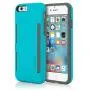 Incipio Cell Phone Case for Apple iPhone 6 - Retail Packaging - Cyan/Gray