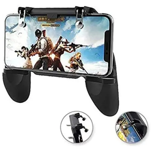 Boka Retails AK66 6 Finger All-in-One PUBG Mobile Remote Controller Gamepad -Black Boka Retails AK66 6 Finger All-in-One PUBG Mobile Remote Controller Gamepad -Black