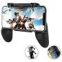 Boka Retails AK66 6 Finger All-in-One PUBG Mobile Remote Controller Gamepad -Black