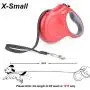 Fida Retractable Dog Leash, 16ft Heavy Duty Pet Walking Leash for X-Small/Small/Medium/Large Dog or Cat up to 110 lbs, Tangle Free. One-Hand Brake Fida Retractable Dog Leash, 16ft Heavy Duty Pet Walking Leash for X-Small/Small/Medium/Large Dog or Cat up to 110 lbs, Tangle Free. One-Hand Brake