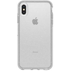 OtterBox SYMMETRY CLEAR SERIES Case for iPhone Xs Max - Retail Packaging - STARDUST (SILVER FLAKE/CLEAR)