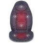 SNAILAX Vibration Massage Seat Cushion with Heat 6 Vibrating Motors and 3 Therapy Heating Pad, Back Massager, Massage Chair Pad for Home Office Car use