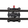 80cm/32inch Carbon Fiber Camera Slider Track Dolly for Smartphone YouTube Video Making Movie Film Time-Lapse Photography, Loading 65kg/143lbs