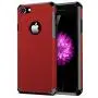 iPhone 7/8 Case, ImpactStrong Heavy Duty Dual Layer Protection Cover Heavy Duty Case for iPhone 7/8 (Deep Red)