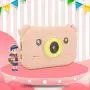 Mini Digital Camera for Kids Rechargeable Photo/Video Action Camcorder 8MP 1080P with 2.4 Inch HD Screen Support TF Card Three Consecutive Shots for Boys Girls Birthday (Pink) Mini Digital Camera for Kids Rechargeable Photo/Video Action Camcorder 8MP 1080P with 2.4 Inch HD Screen Support TF Card Three Consecutive Shots for Boys Girls Birthday (Pink)