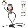 Selfie Ring Light with Flexible Cell Phone Holder Lazy Bracket Desk Lamp LED Light, Mini Led Camera Ringlight for YouTube Video/Photography Compatible with iPhone Xs Max XR Android Selfie Ring Light with Flexible Cell Phone Holder Lazy Bracket Desk Lamp LED Light, Mini Led Camera Ringlight for YouTube Video/Photography Compatible with iPhone Xs Max XR Android