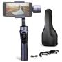 EVO Shift Camera Stabilizer - Handheld Gimbal for iPhone or Android Smartphones - Intelligent APP Controls for Auto Panoramas, Time-Lapse and Tracking