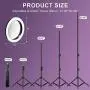 Powsure RGB LED Selfie Ring Light,16 Colors with Tripod Stand &Mirror Dimmable&Phone Holder&Remote Control for TikTok/YouTube/Video/Live Stream/Makeup/Photography Compatible with iPhone Android Powsure RGB LED Selfie Ring Light,16 Colors with Tripod Stand &Mirror Dimmable&Phone Holder&Remote Control for TikTok/YouTube/Video/Live Stream/Makeup/Photography Compatible with iPhone Android