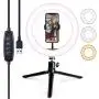 LED Ring Light 10" with Tripod Stand & Phone Holder,Selfie Ring Light Dimmable Makeup Ring Light for YouTube Video, Photography, Shooting with 3 Light Modes & 10 Brightness Level LED Ring Light 10" with Tripod Stand & Phone Holder,Selfie Ring Light Dimmable Makeup Ring Light for YouTube Video, Photography, Shooting with 3 Light Modes & 10 Brightness Level