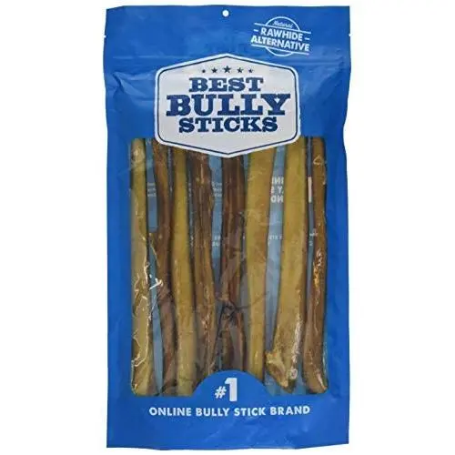 Best Bully Sticks Premium 12-Inch Jumbo Bully Sticks - All-Natural, Free-Range, Grass-Fed, 100% Beef Single-Ingredient Dog Chews
