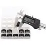 Simthread Size A SA156 Prewound Bobbin Thread with Storage Plastic Box Bundle | White+Black Colors(60WT) & 25pcs White Colors(90WT)