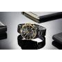 Mens Watches Chronograph Stainless Steel Waterproof Date Analog Quartz Fashion Business Wrist Watches for Men