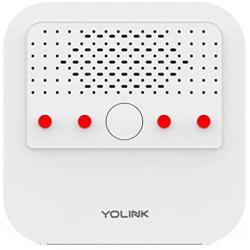 Siren Alarm, YoLink 1/4 Mile Worlds Longest Range Smart Siren Alarm Work with Alexa Google Assistant IFTTT, Smartphone Remote Control Smart Home Security System, YoLink Hub Required