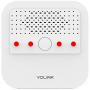 Siren Alarm, YoLink 1/4 Mile Worlds Longest Range Smart Siren Alarm Work with Alexa Google Assistant IFTTT, Smartphone Remote Control Smart Home Security System, YoLink Hub Required