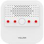 Siren Alarm, YoLink 1/4 Mile Worlds Longest Range Smart Siren Alarm Work with Alexa Google Assistant IFTTT, Smartphone Remote Control Smart Home Security System, YoLink Hub Required