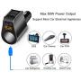 Car Charger,Multi USB Cigarette Lighter Adapter,Socket Splitter with 3 USB and Voltage Meter,Compatible for iPhone,iPad,Apple Watch,Airpods,Samsung,LG,HTC,GPS,Android Phone (Black)