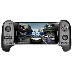 XIUHU Wireless Bluetooth Gamepad Mobile Game Hand Console Game Controller Retractable Telescopic Gamepad Joystick for Samsung Xiaomi Huawei / Android 8.0 + / Windows / Phone / PC Black