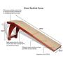 PetSafe CozyUp Bed Ramp for Dogs and Cats - Durable Frame Supports up to 120lb - Furniture Grade Wood Pet Ramp with Cherry or White Finish - High-Traction Carpet Surface – Great for Older Animals
