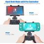 OIVO Switch Pro Controller Clip Mount for Nintendo Switch/Switch Lite, Clip Clamp Holder Mount for Nintendo Switch Pro Controller - Adjustable Stand Included (2 in 1)