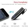 YUWISS Bluetooth 5.0 Earpiece 24Hrs Playtime Wireless Headset for Cell Phones with Mic Noise Canceling Hands Free Earbud Car Driving Headphones Compatible with iPhone Android (720Hrs Standby Time) YUWISS Bluetooth 5.0 Earpiece 24Hrs Playtime Wireless Headset for Cell Phones with Mic Noise Canceling Hands Free Earbud Car Driving Headphones Compatible with iPhone Android (720Hrs Standby Time)