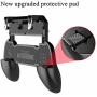 COOBILE Mobile Game Controller for PUBG Mobile Controller L1R1 Mobile Game Trigger Joystick Gamepad for 4-6.5" iOS & Android Phone(W10 Update)