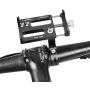 Enrilior GUB Mountain Bicycle Motorcycle Mobile Phone Camera Holder Mount Bracket Cycling (Black)