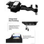 Armband for Phone Running Armband,Arm Holder for Cell Phone iPhone Running Armband 8 Plus 7 XR X iPhone XS Max Armband for Running/Workout/Sports/Exercise/GYM with Fingerprint Touch ID,Key&Card Pouch