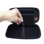 GHKJOK Large-capacity Electronic Product Storage Bag for 3DS Game machine,Travel, Mobile Hard Disk, USB Data Cable, U Disk, SD Card-Gray