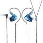 in-ear monitor earphones, ikko oh1 crystal sound quality singer earbuds rich bass IEMs With 2 -pin interchangeable wired lightweight instrument separation fidelity headphones